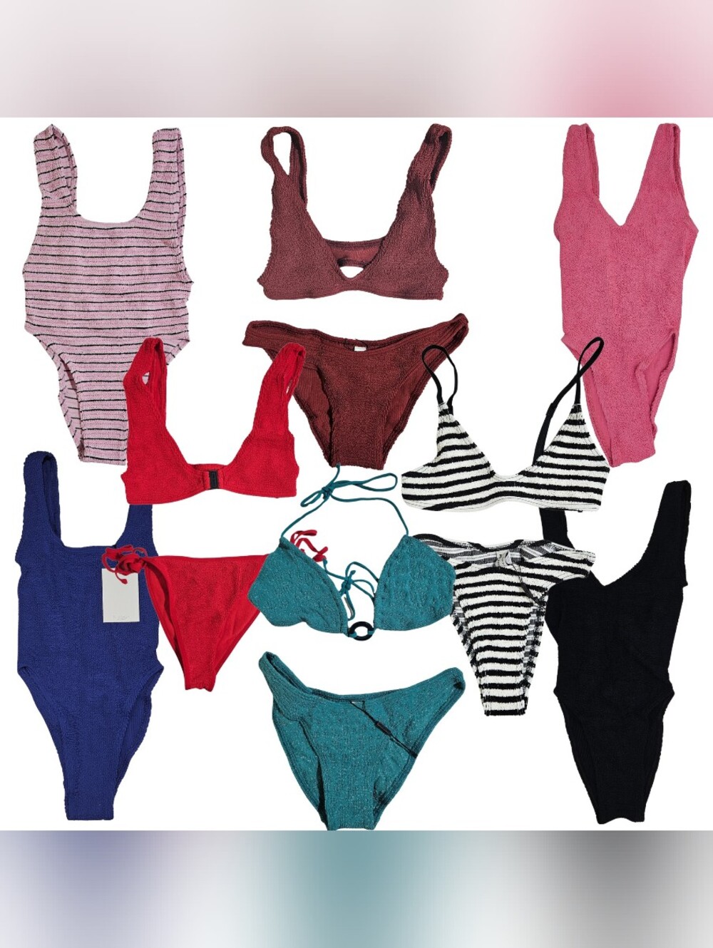 8 Bond-Eye Swimsuits Bikinis & One-Piece Maxam/Mara/Madison Bundle One Size